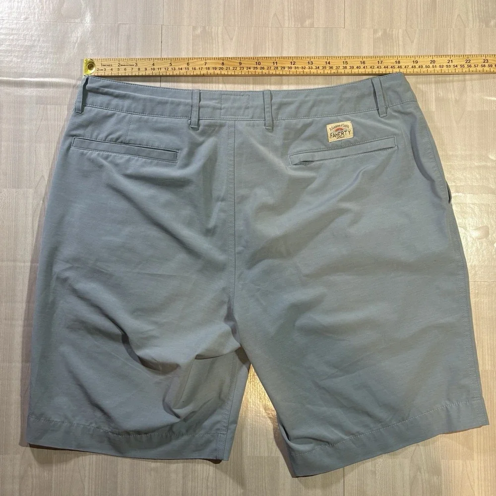 Faherty Shorts Mens 36 All Day Stretch Belt Loop Drawstring Chino 9